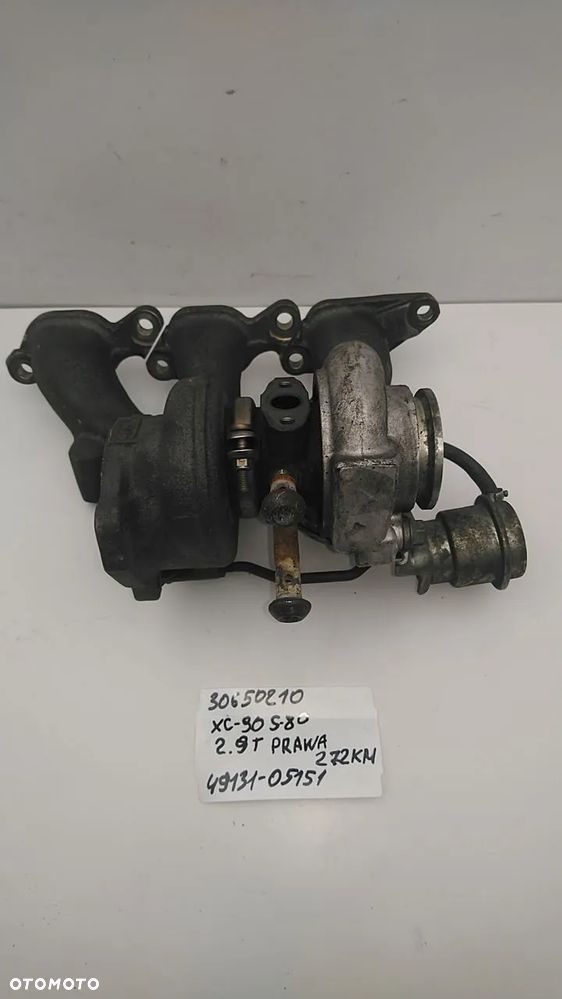 TURBINA 2.9 T6 272KM XC90 S80 30650210 49131-05151 - 4
