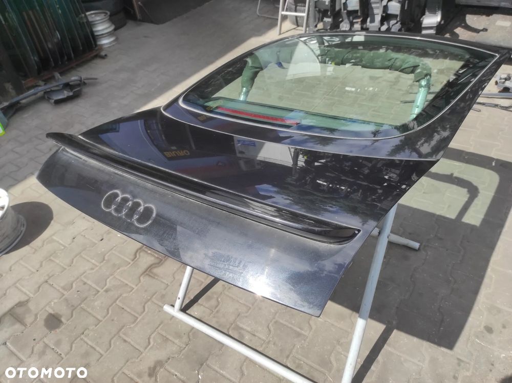 AUDI TT 8N KLAPA BAGAŻNIKA SZYBA TYLNA LOTKA SPOILER CZARNA KOMPLETNA 8N8827933  WYSYŁKA !!! - 3