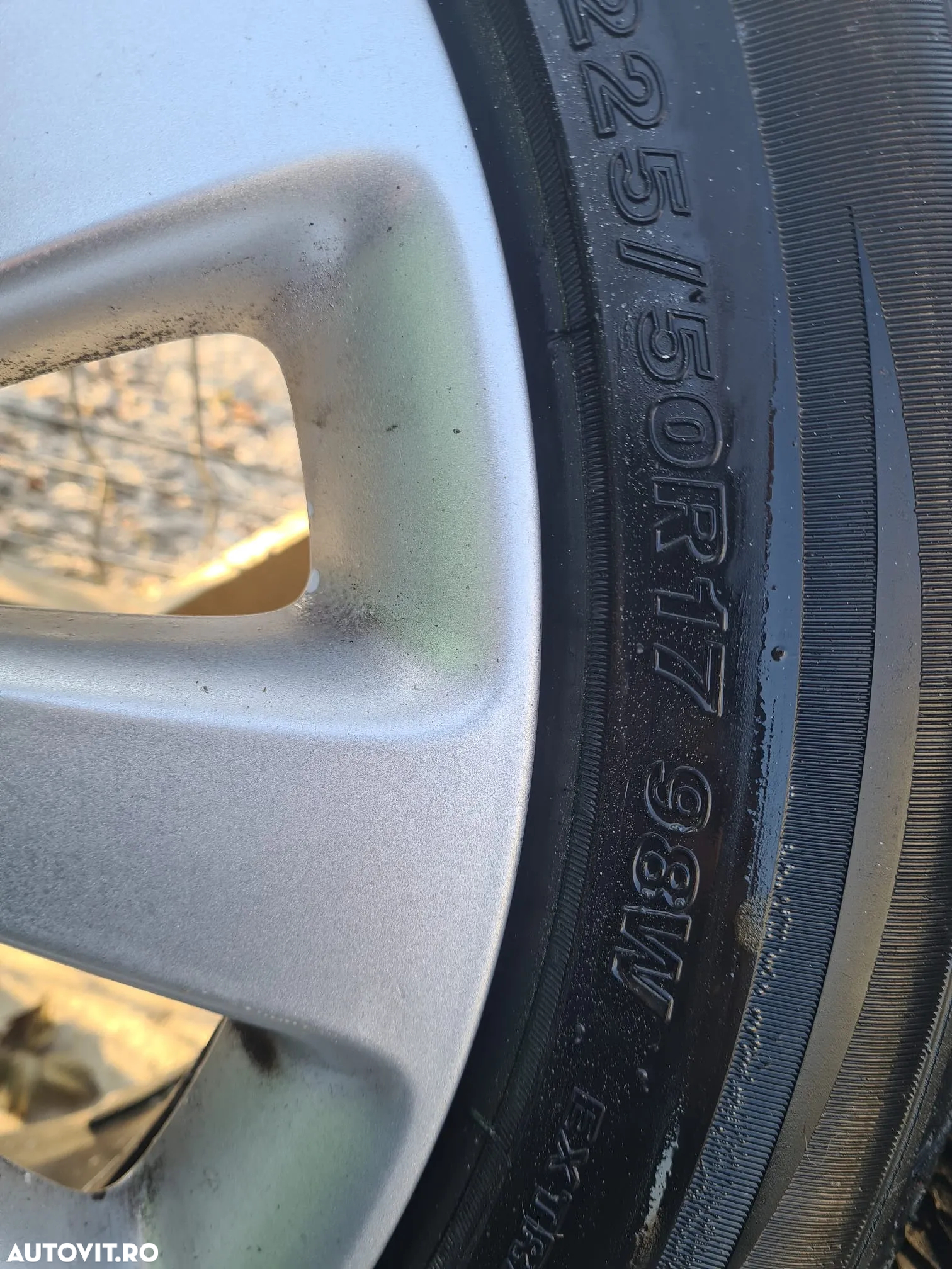 Janta aluminiu de rezerva  cu cauciuc 5×115 Opel Zafira C ,225/50/17 - 5