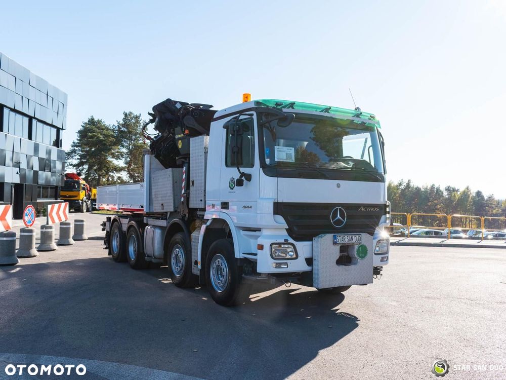 Mercedes-Benz ACTROS 4144 8x4 PALFINGER PK 85002 HDS Żuraw Wciągarka Fly Jib - 10