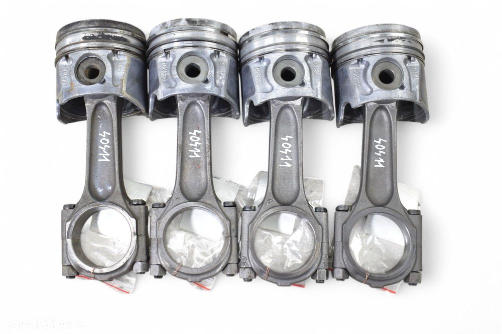 Tłok Korbowód VOLVO FORD PEUGEOT CITROEN 2.0d TDCI HDI D4204T RHR G6DA - 1