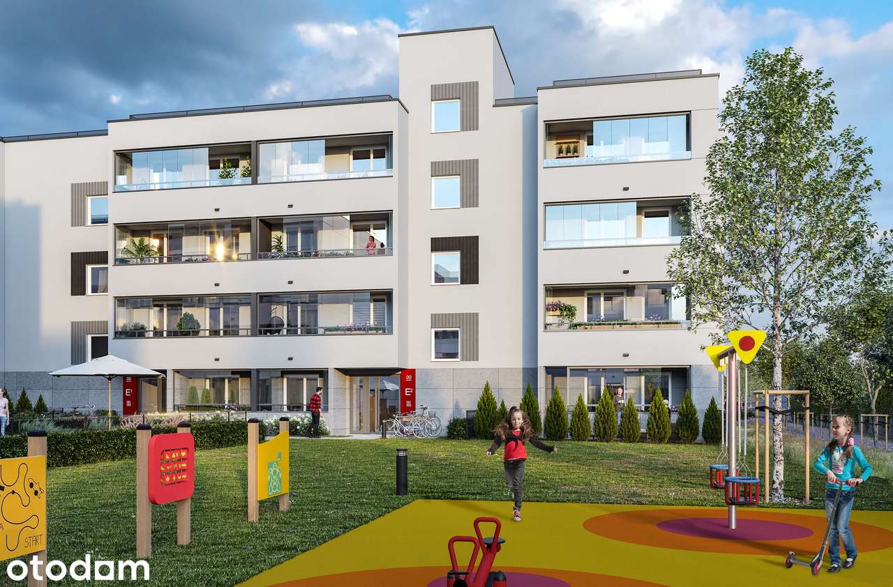 3-pokojowe mieszkanie 58m2 + loggia Bez Prowizji