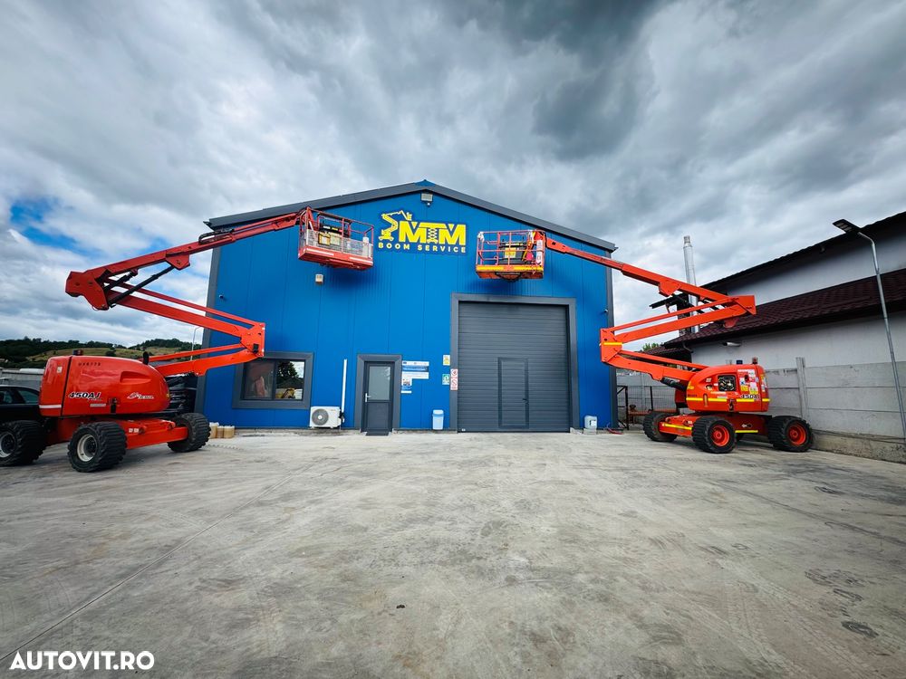 JLG 450AJ seria II din 2010 nacela brat articulat 16 metri diesel chirie vanzare  Valcea Pitesti Bucuresti Slatina Craiova Droberta Turnu Severin Cluj Sibiu Deva Alba - 1