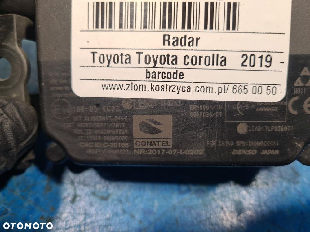 TOYOTA COROLLA E21 RADAR DISTRONIC SENSOR 230100-B012 - 5