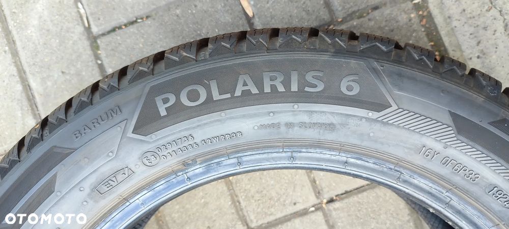 OPONY ZIMOWE 205/55R16H BARUM POLARIS6 (1924) ZIMA 9mm PARA 2 SZTUKI - 5