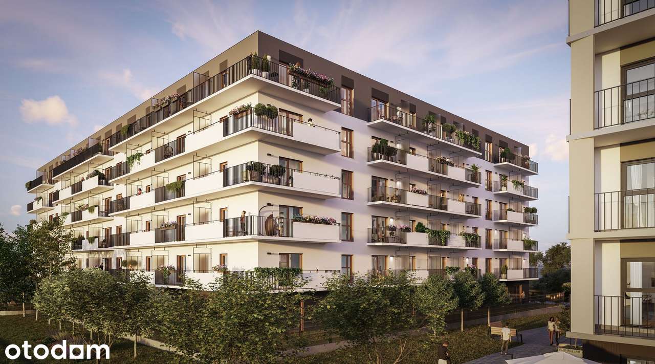 4-pokojowe mieszkanie 104m2 + 2 balkony