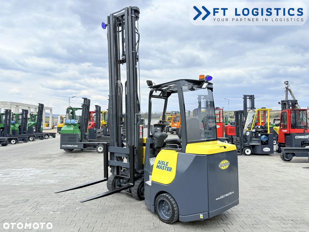 Combilift WÓZEK PRZEGUBOWY | AISLE MASTER 20SHE | ELEKTRYCZNY | TRIPLEX 8500MM | PRZESUW BOCZNY | WOLNY SKOK | JEDYNIE 288 MTH | STAN IDEALNY | Szeroka oferta wózków czterokierunkowych i bocznych, dopasowanych do różnorodnych potrzeb i zastosowań - 20