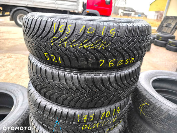 165/70R14 Opony Zimowe Zima FALKEN EUROWINTER HS01 5mm Legnica ALU-RAD 21r. 165/70