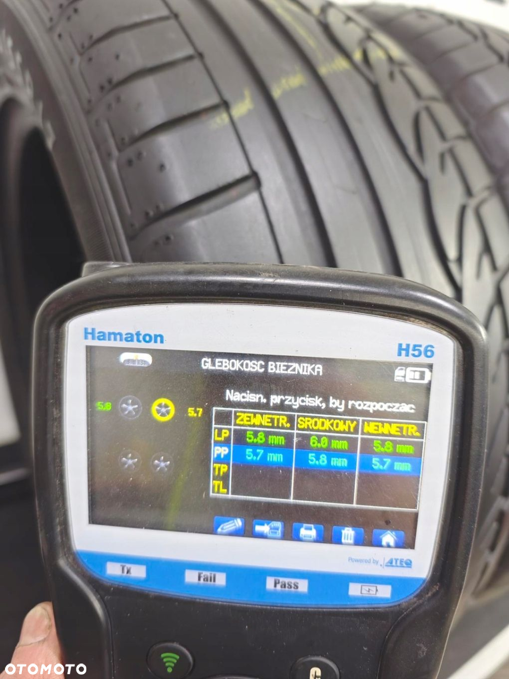 235/55R17 dunlop 2018 opony letnie 5,5mm 50576 - 8