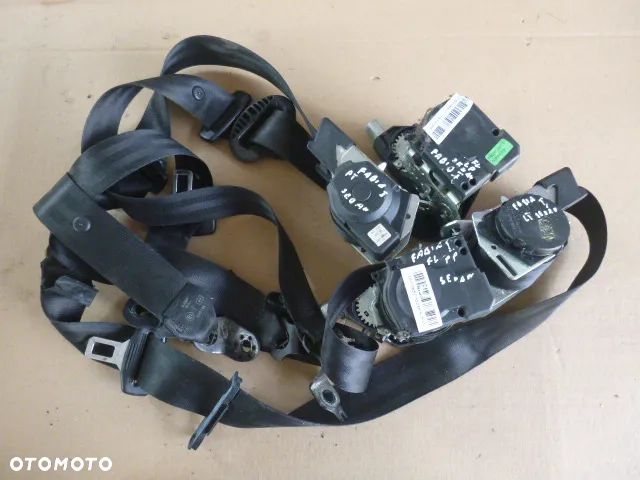 PAS PASY BEZPIECZEŃSTWA LEWY PRZÓD PRAWY PRZÓD KOMPLET SKODA FABIA I LIFT 05-08