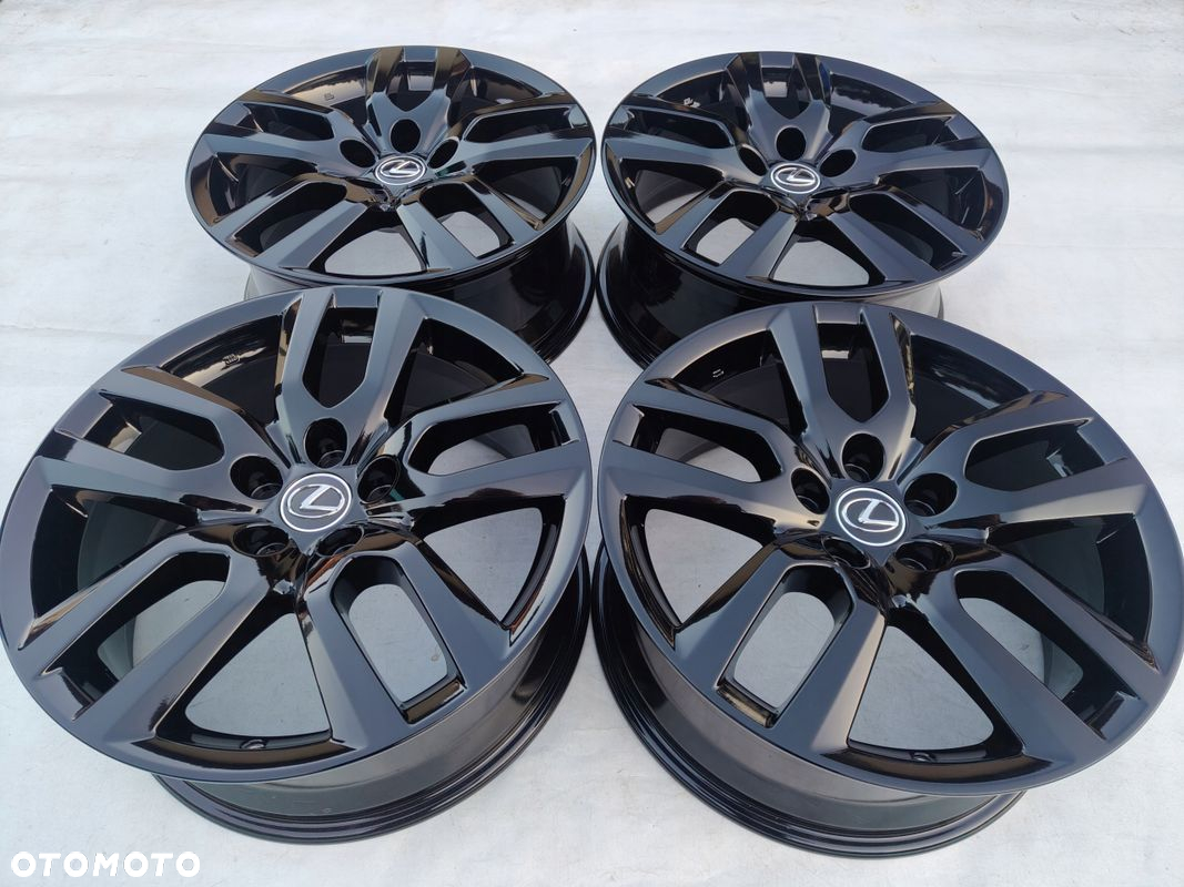 FELGI LEXUS NX TOYOTA RAV 4 18 ORYGINAŁ CZUJNIKI SD23N BLACK tel.509100323 - 2