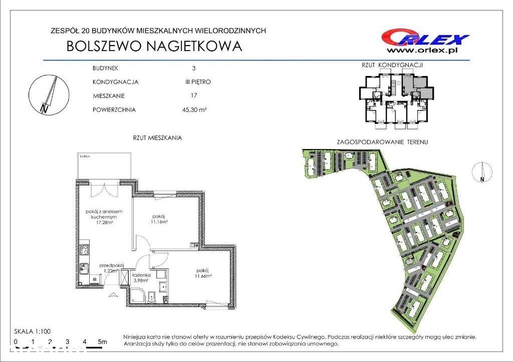 Słoneczne mieszkanie. Bolszewo ul. Nagietkowa 6/17