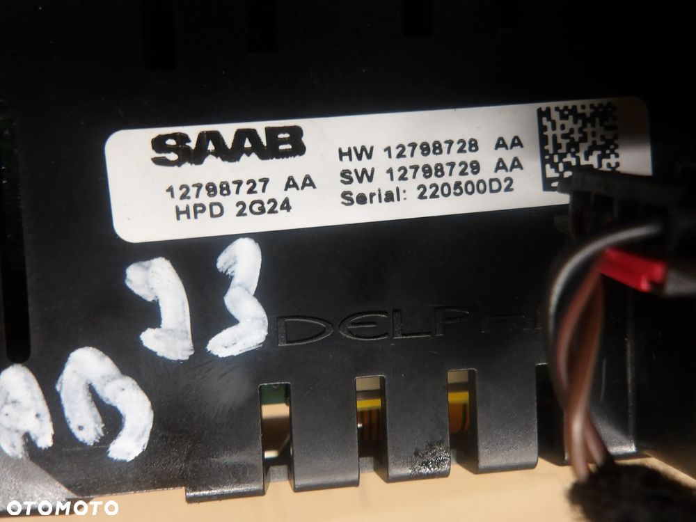 SAAB 93 II 2.0TB WYŚWIETLACZ 12798727 - 5