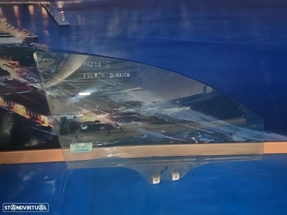 Vidro da porta frente direita vidro laterais para mazda 6 2009- Hatchback - 3