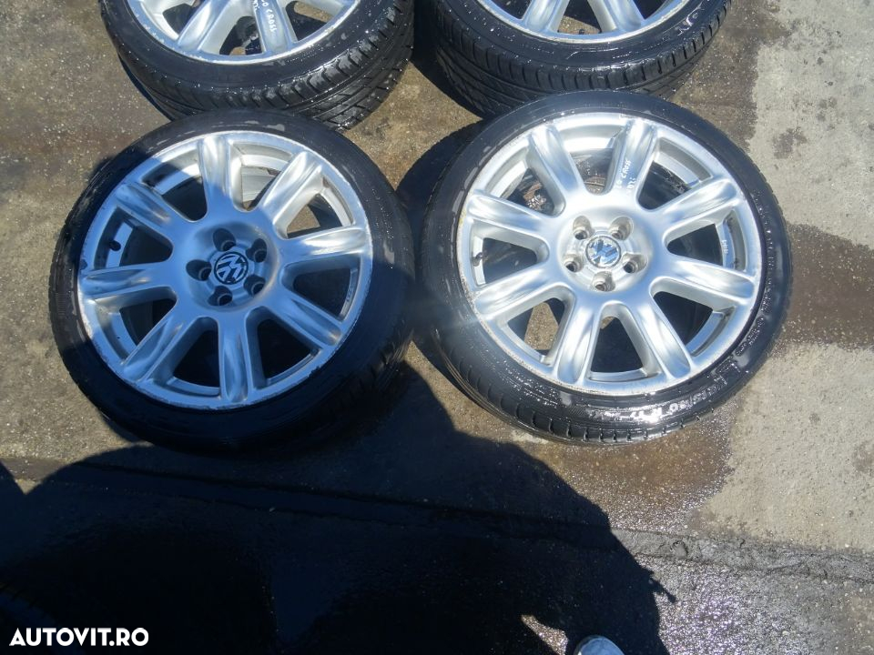 Vand Jante Aliaj BBS cu Cauciucuri Volkswagen Polo Cross 215/40 ZR17 71/2Jx17H2ET35 din 2008 - 5