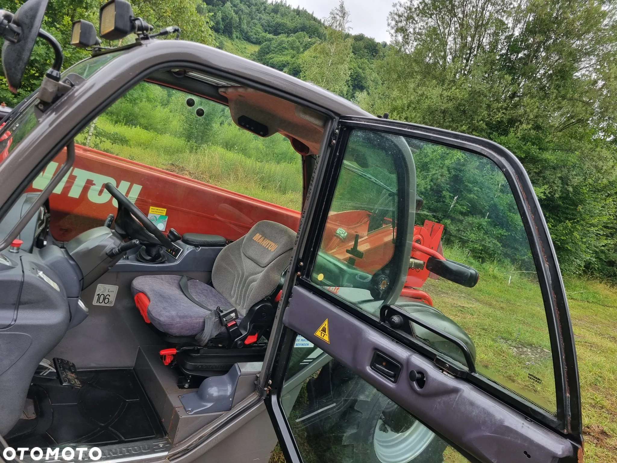 Manitou MVT 628 Ładowarka teleskopowa 6 metrów Udzwig 2,9tony idealny stan z Norwegii 2011r Niski przebieg Łyżka i widły - 25