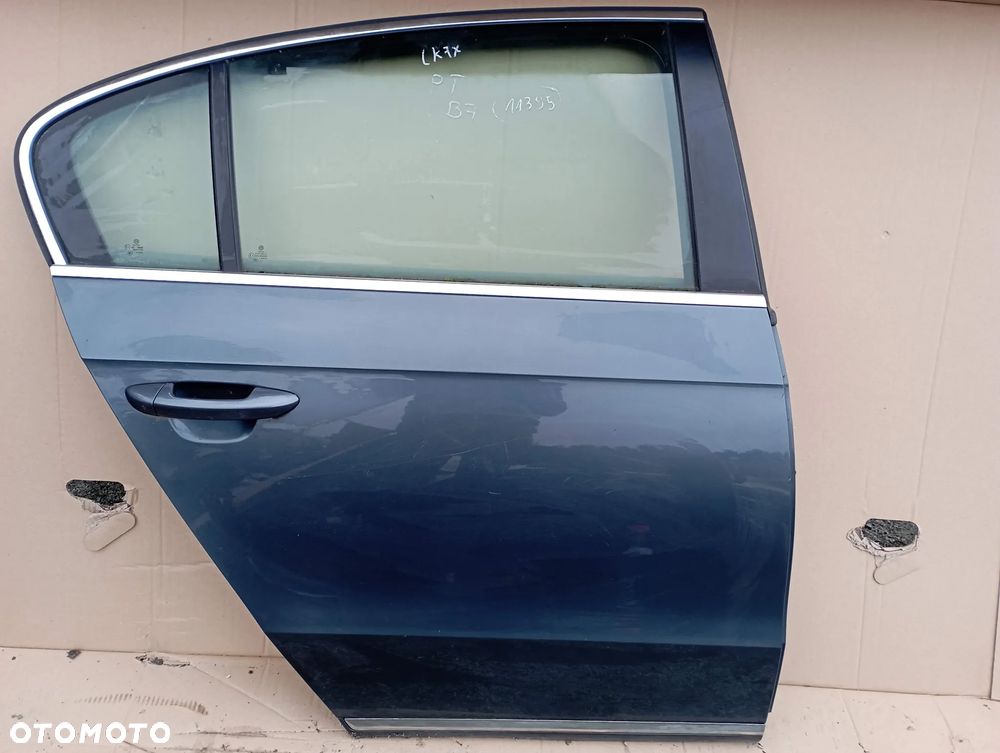 VW PASSAT B7 DRZWI PRAWY TYŁ TYLNE LK7X - 1