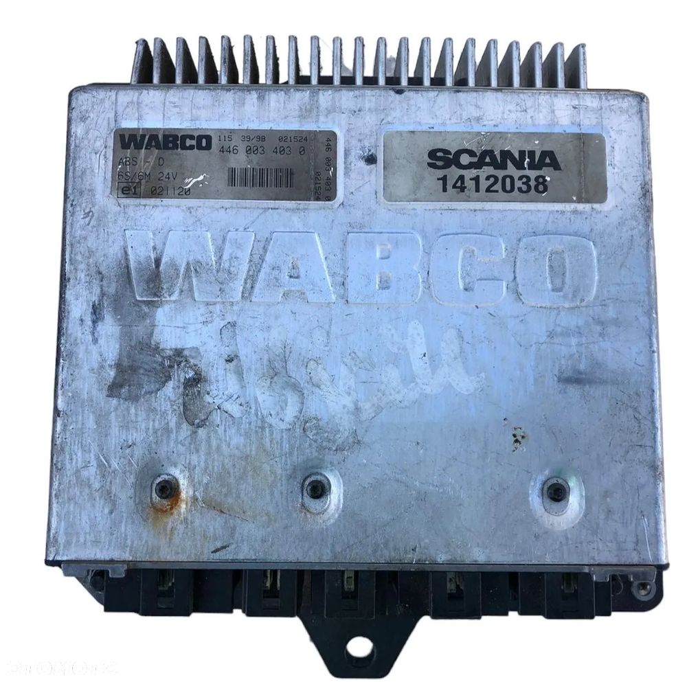 MODUŁ STEROWNIK KOMPUTER ABS SCANIA 4460034030 1412038 - 1