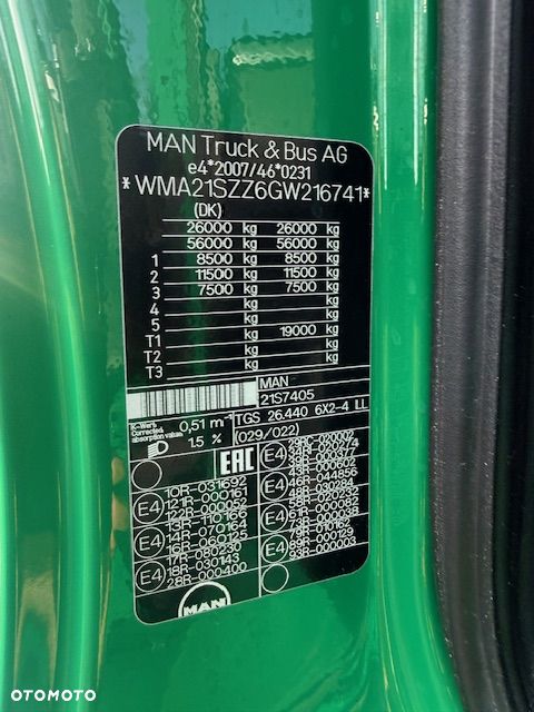 MAN Tgs 26.420 6x2 Skrzynia 8,5M Euro 6 - 14