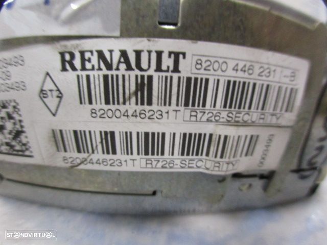 Radios 8200446231B 8200446231T RENAULT TWINGO 2 FASE 1 2007 1.2I 75CV 3P PRETO ORIGINAL RNRDBM70003493 - 5