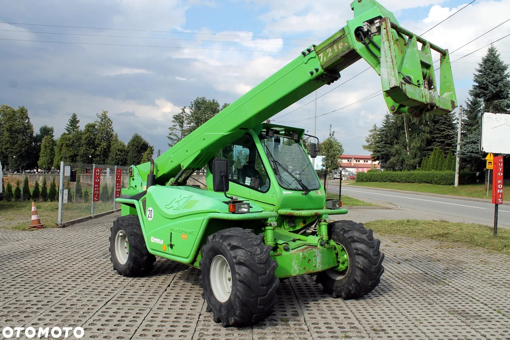 Merlo 72.10 panoramic 4x4  ładowarka teleskopowa - 10