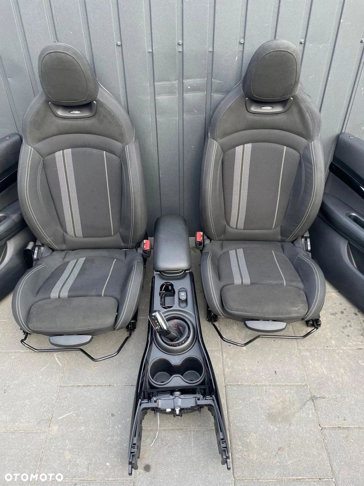 FOTELE TAPICERKA WNETRZE MINI COOPER CLUBMAN F54 JCW DINAMICA CARBON BLACK - 2