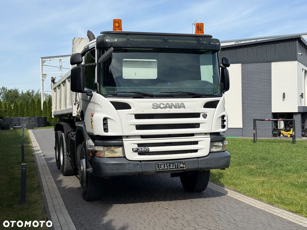 Scania P 380 6x4 HYDROBURTA 2-STRONNY WYWROT - 4