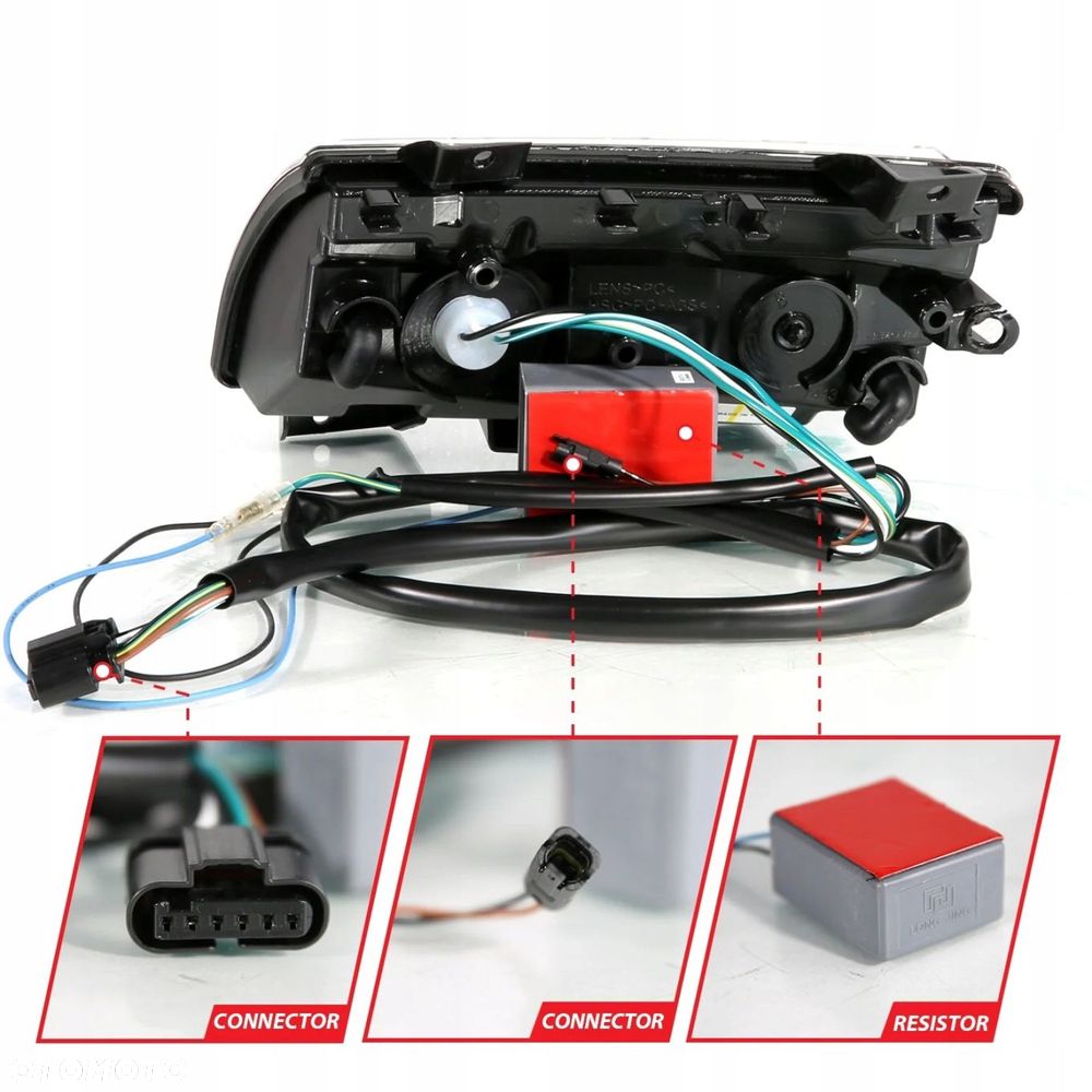 Kierunkowskaz Migacz światła Dzienne Full Led Jeep Wrangler jl IV Gladiator - 10