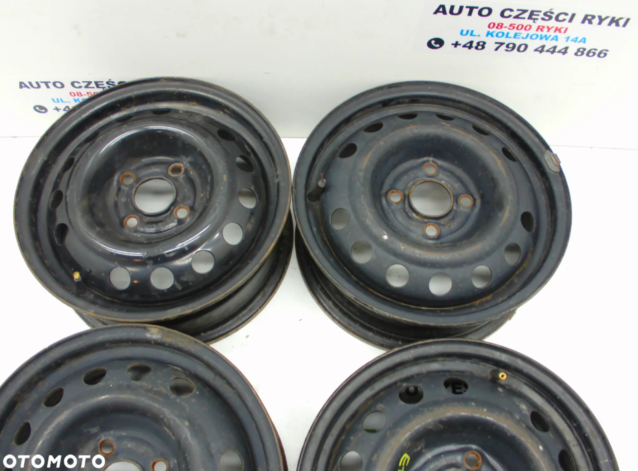 Felgi stalowe Opel 4x100 5.5Jx14 ET49 - 3