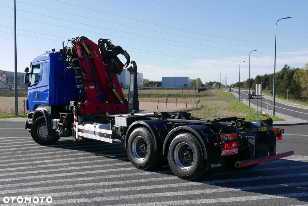 Scania R 380 6X4 RESOR DŹWIG PALFINGER BLOKADA MOSTÓW MANUAL DO ZŁOMU - 22