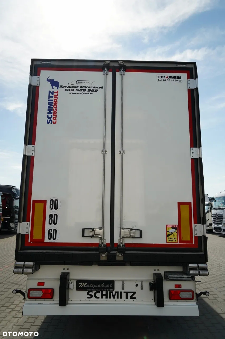 Schmitz Cargobull CHŁODNIA / CARRIER VECTOR 1550 / DOPPELSTOCK / OŚ PODNOSZONA / KOSZ NA PALETY / 2022 ROK - 12