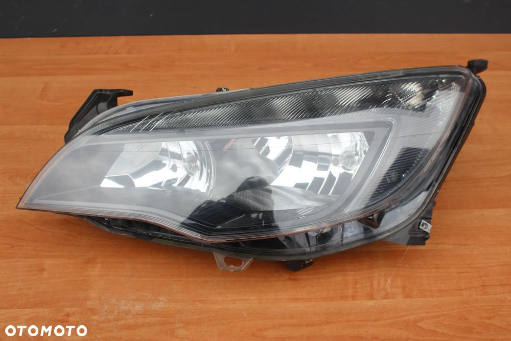 LAMPA LEWA PRZEDNIA LEWY PRZÓD OPEL ASTRA J CIEMNA LED 13365290 100% OK EUROPA BARDZO ŁADNA - 1