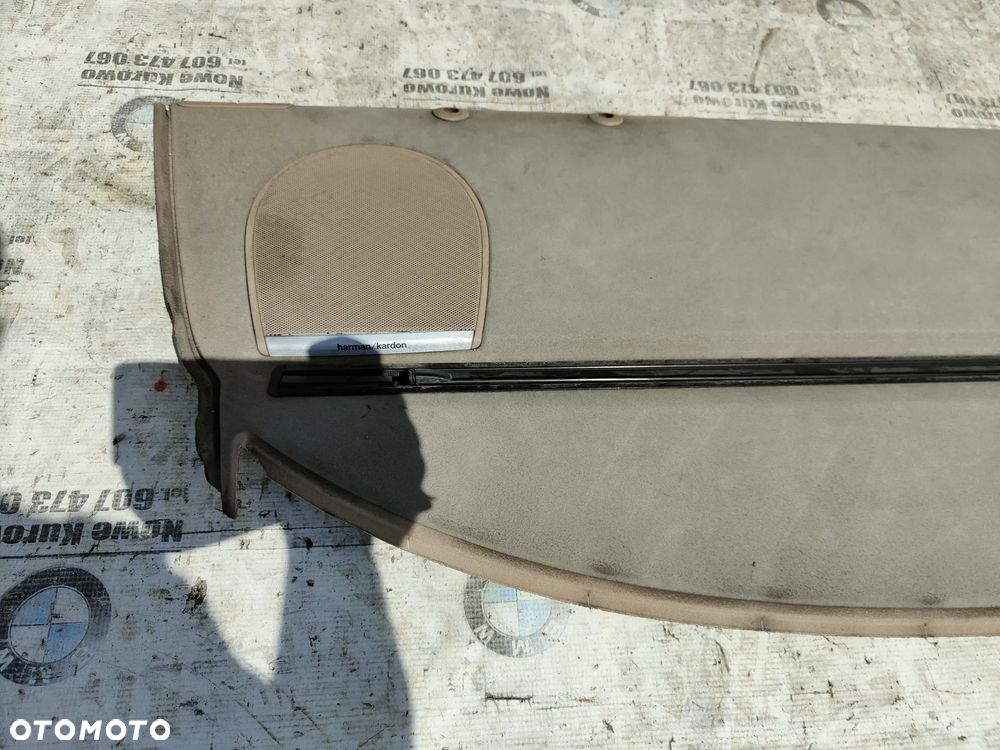 BMW E46 Sedan Półka tylna z roletą elektryczną - 5