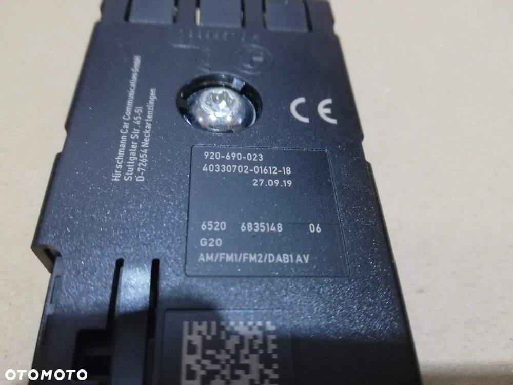 BMW 3 G20 G21 WZMACNIACZ ANTENOWY 6835148 - 2