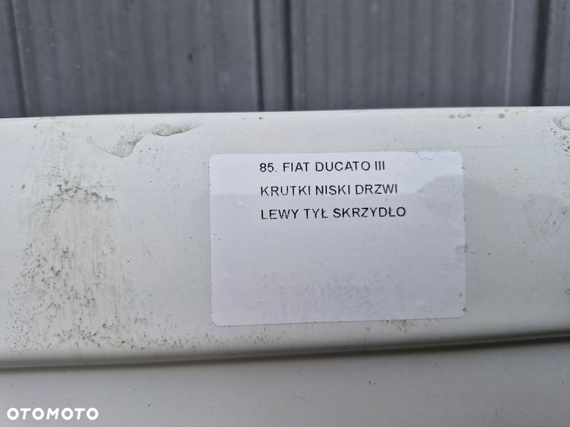 FIAT DUCATO III 3 NISKI DRZWI LEWY TYŁ TYLNY TYLNE SKRZYDEŁKO SKRZYDŁO - 2