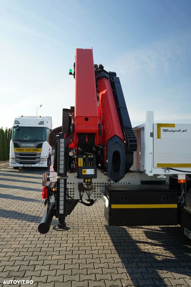 Iveco X-WAY 480 / 6x4 / CAROSERIE CU OBOANE - 6,1 m / + MACARAUA PALFINGER PK 33002 EH / MAX: 6.600 KG / ROTATOR / TELECOMANDĂ / ANVELOPE 100% / - 22