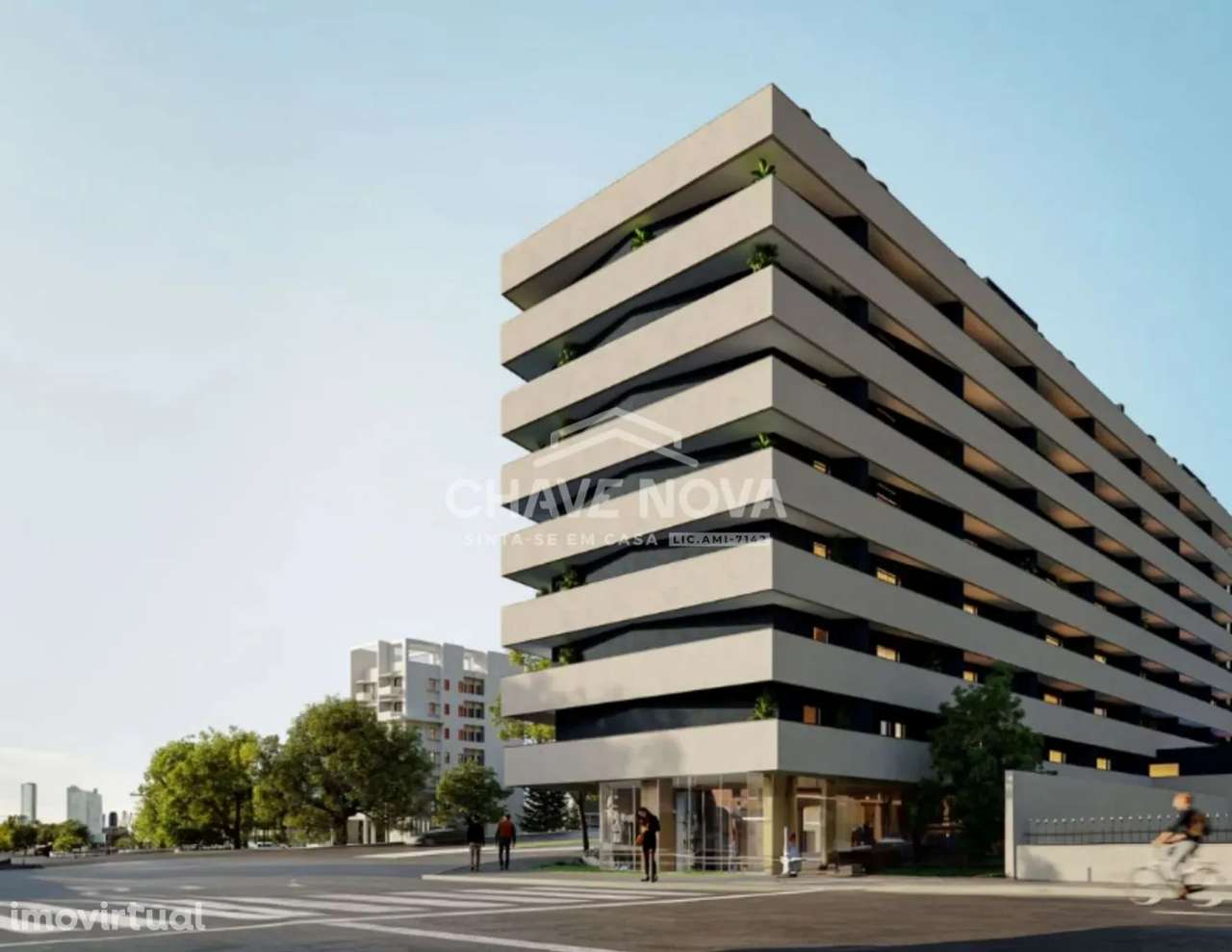 T1 Novo c/ Lugar de garagem e Piscina no Oporto Luxury Residences - Grande imagem: 2/16