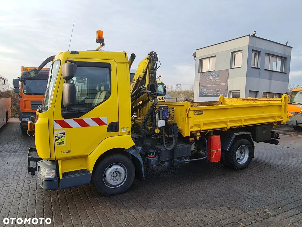 Renault Midlum 160DXi Wywrotka 3 str HDS HMF Specjalny Czołownica Solarka Piaskarka - 32