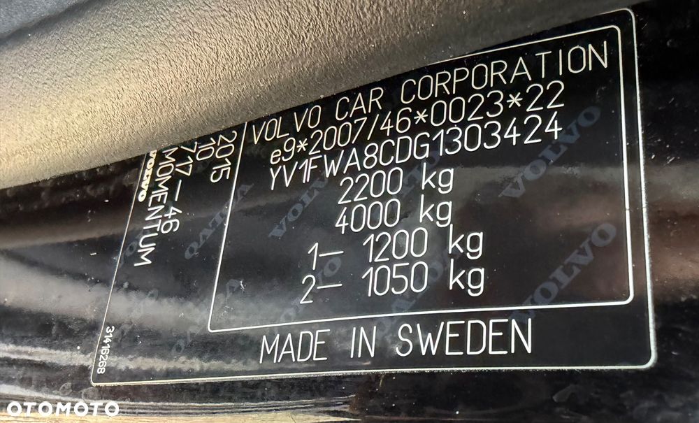 Volvo V60 D4 Drive-E Momentum - 12