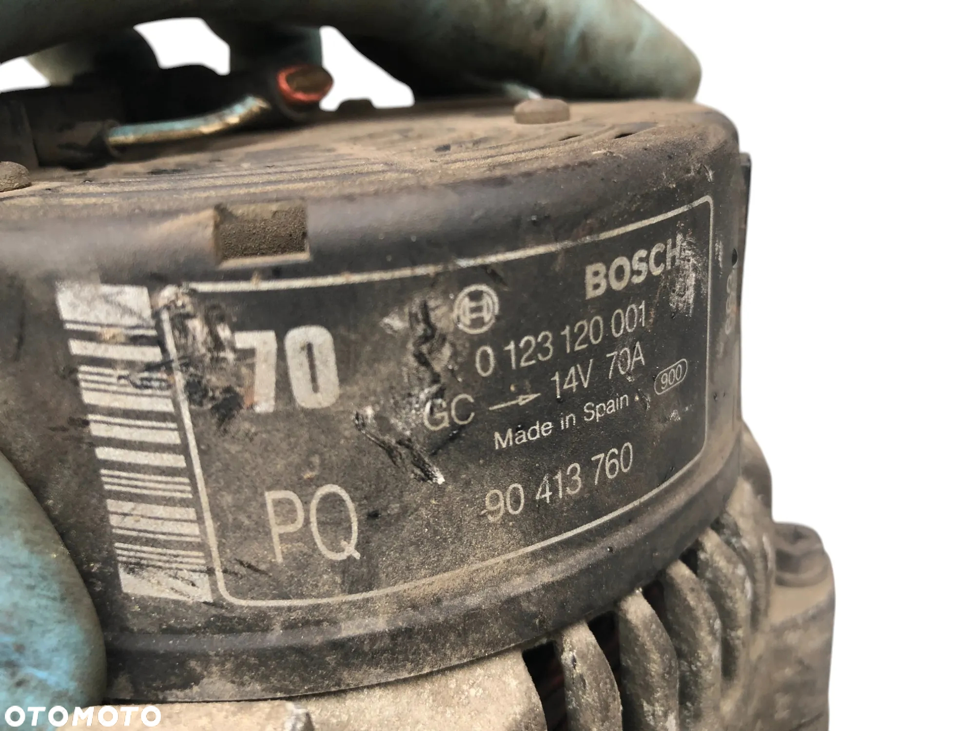 Alternator 6PK 70A 90413760 Opel Vectra B Astra F G 1.6 Benz 0123120001 - Gwarancja Wysyłka - 11