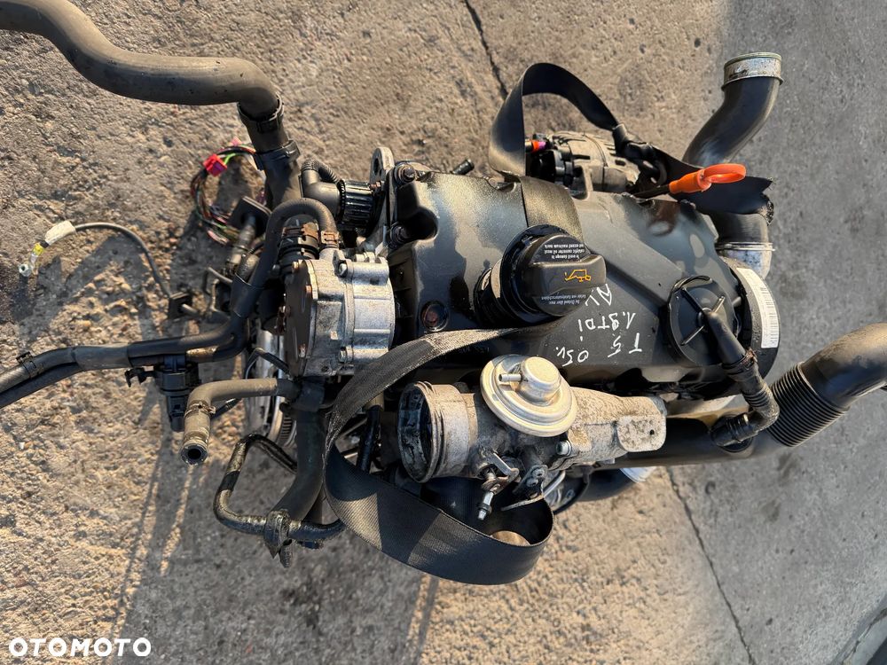 VW T5 1,9TDI 03-10r silnik kompletny /AXCAXB - 6