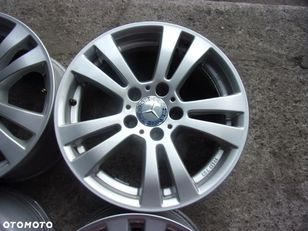 Alufelgi felga aluminiowa MERCEDES 16" 5 x 112 7,5Jx16H2 ET45 - 6