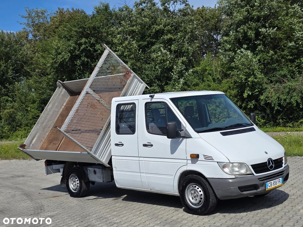 Mercedes-Benz Sprinter 313 CDI Doka/Dubel Kabina Wywrotka/Kiper 3-Stronny  ! Blokada Mostu ! Bez Korozji  ! - 7