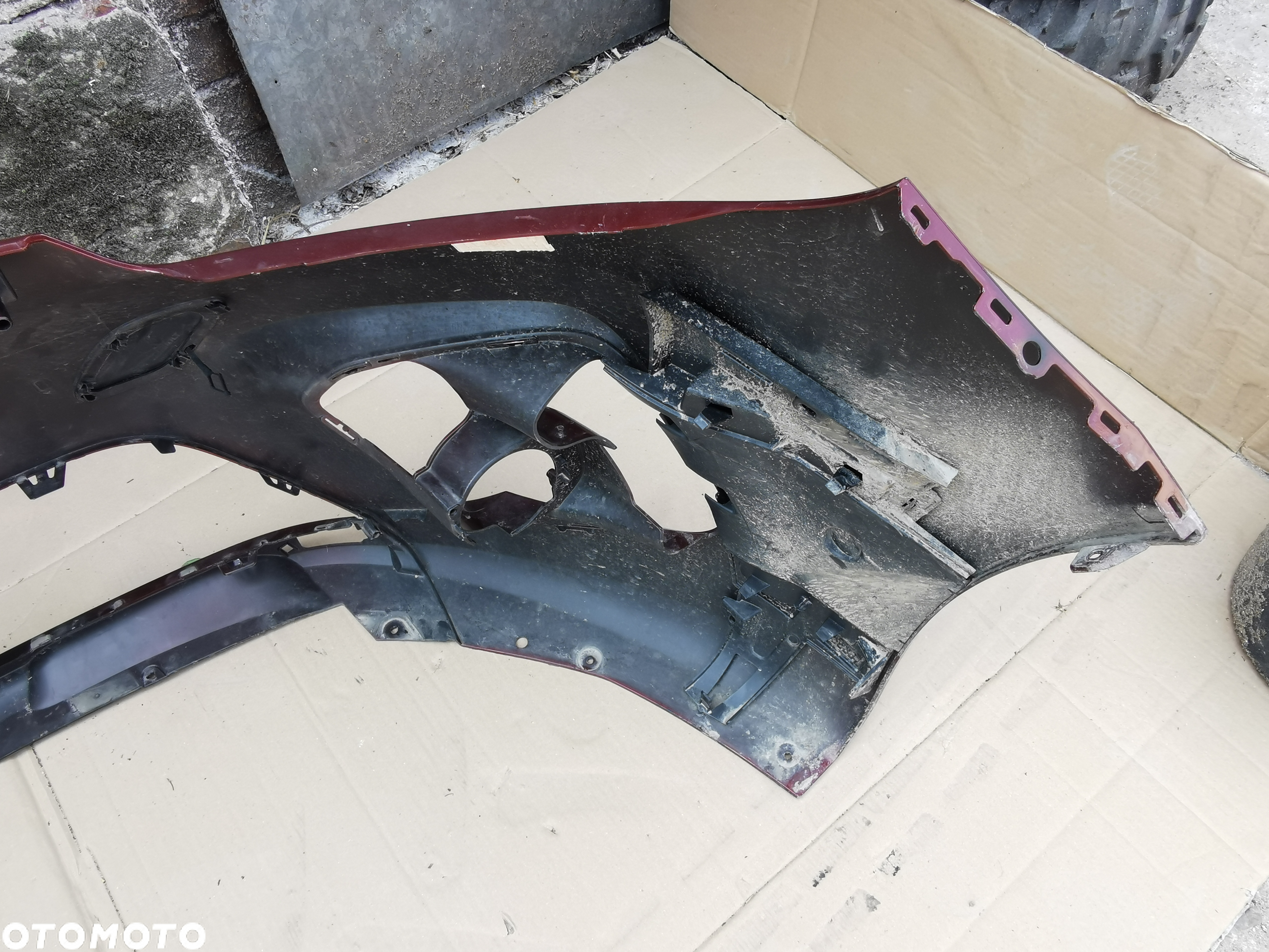 ZDERZAK PRZÓD PRZEDNI RENAULT KANGOO 3 III LIFT IV 4 20+ OSOBOWY MALOWANY 620223747R ORYGINAŁ - 9