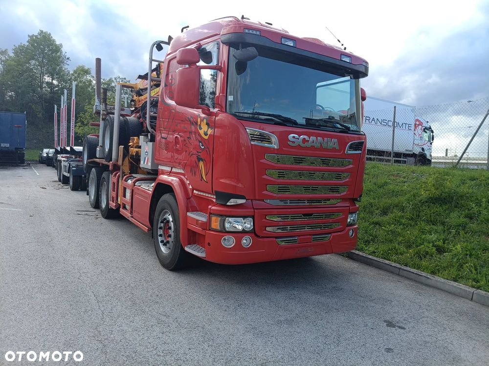 Scania R580, Cały zestaw,6x4, Super stan