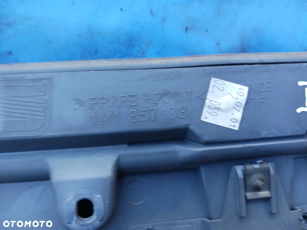 Schowek Pasażera Seat Leon Toledo szary ładny 1M1857103 - 4