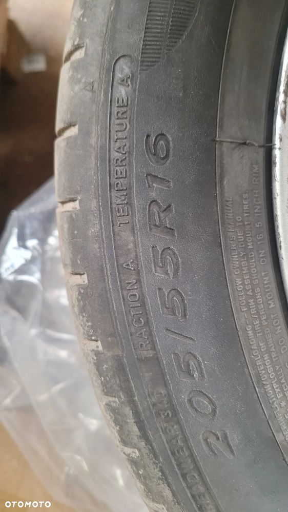 Felgi Golf komplet z oponami 205/55/R16 - 3