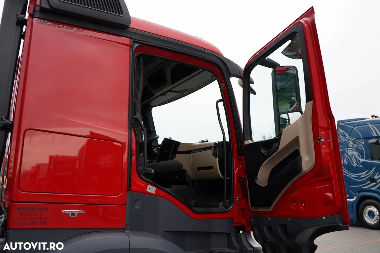 Mercedes-Benz ACTROS 1845 / SISTEM HIDRAULIC / CABINĂ JOSĂ / EURO 6 / - 34