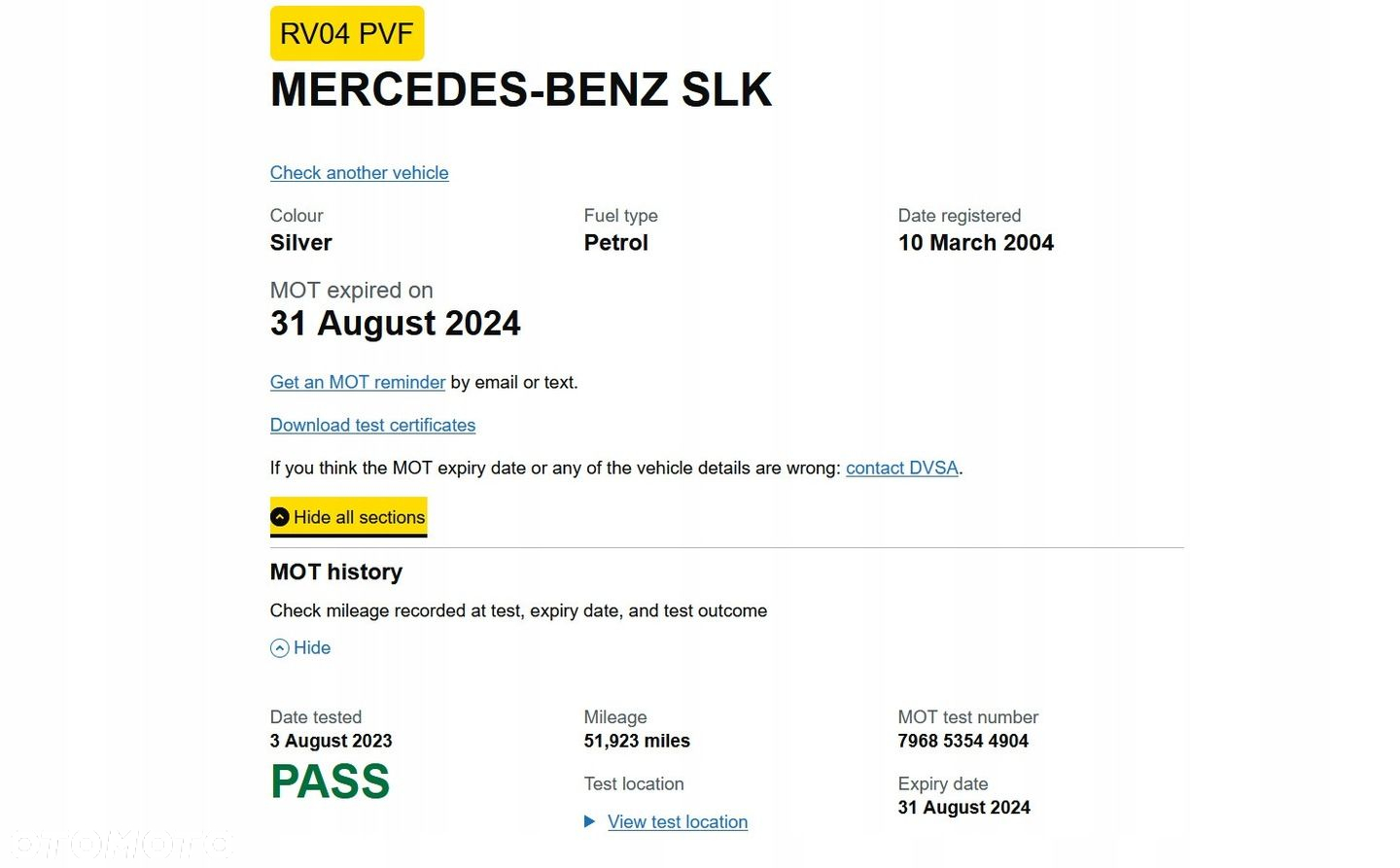MERCEDES SLK 320 3.2 V6 SILNIK M112 87tyskm 218ps - 6