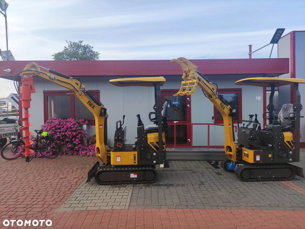 NEX Minikoparka z kabiną ogrzewaną N12 Yanmar Power - 15